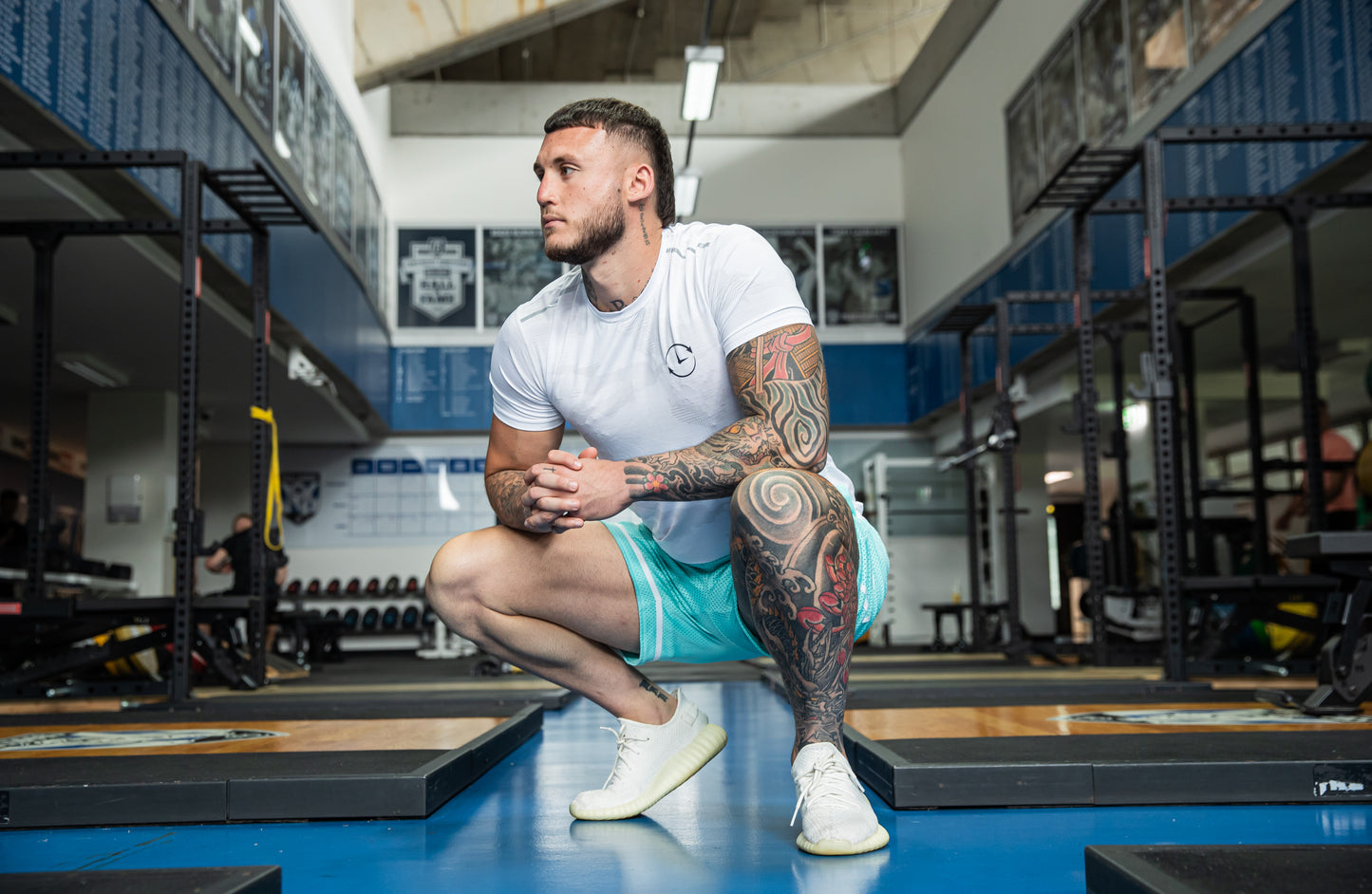 CAMOFLEX COMPRESSION TEE - WHITE