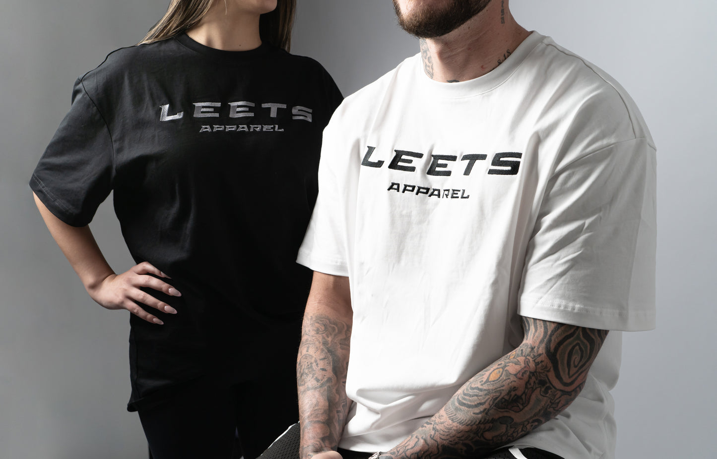 OVERSIZED BASELINE TEE - WHITE