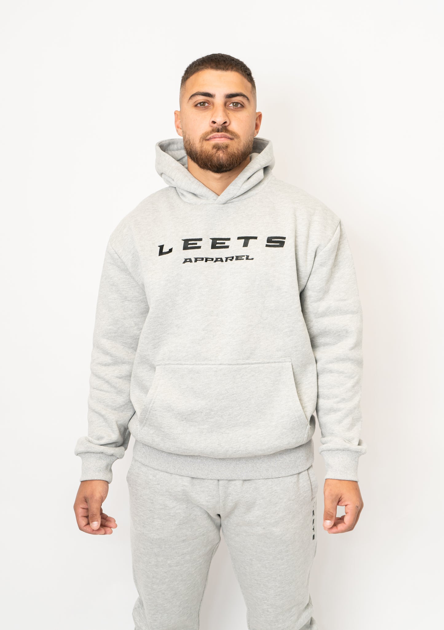 LEETS HOODIE - GREY
