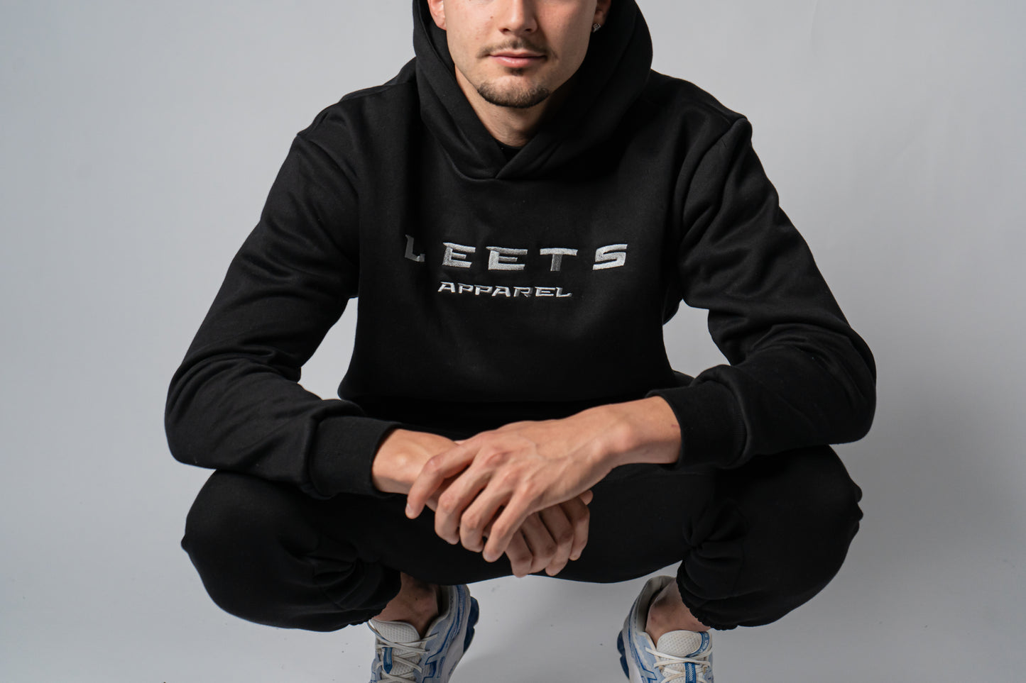 LEETS HOODIE - BLACK