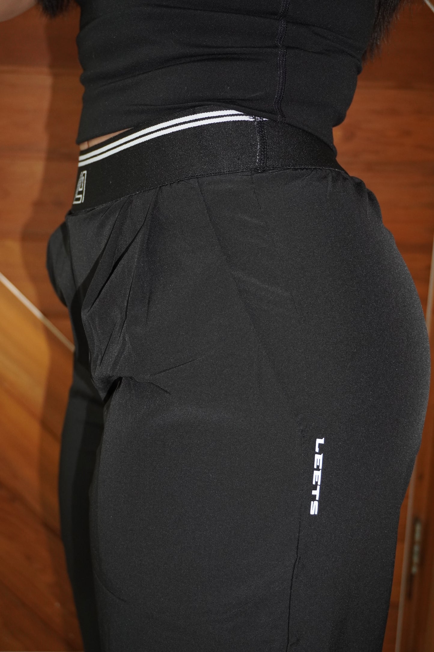 THE LEETS PANTS - BLACK