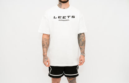 OVERSIZED BASELINE TEE - WHITE