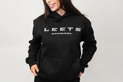 LEETS HOODIE - BLACK