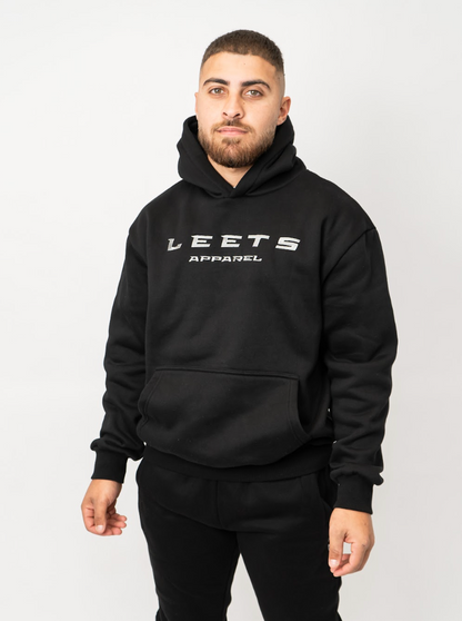 LEETS HOODIE - BLACK