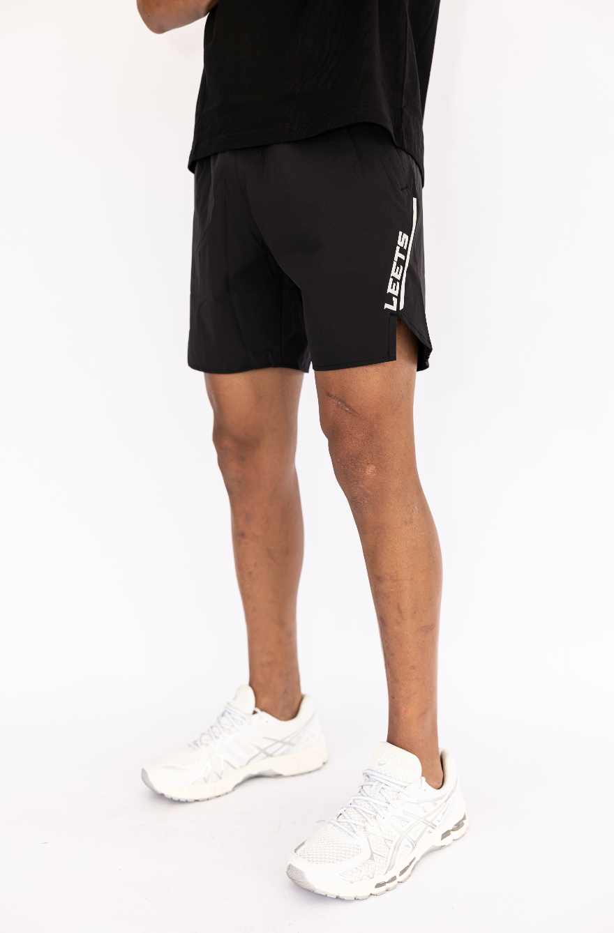 LEETS PRO SHORTS - BLACK