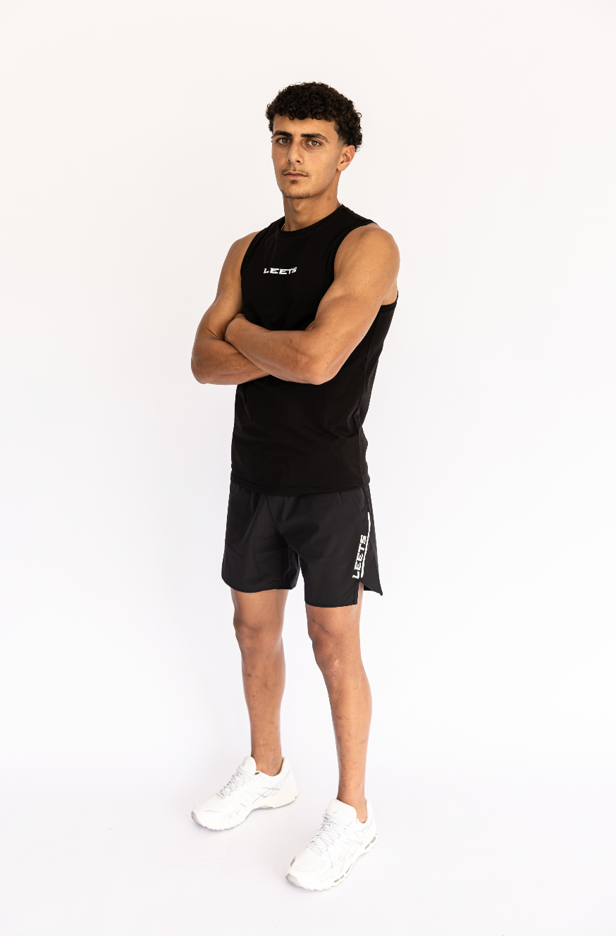 LEETS PRO SINGLET - BLACK