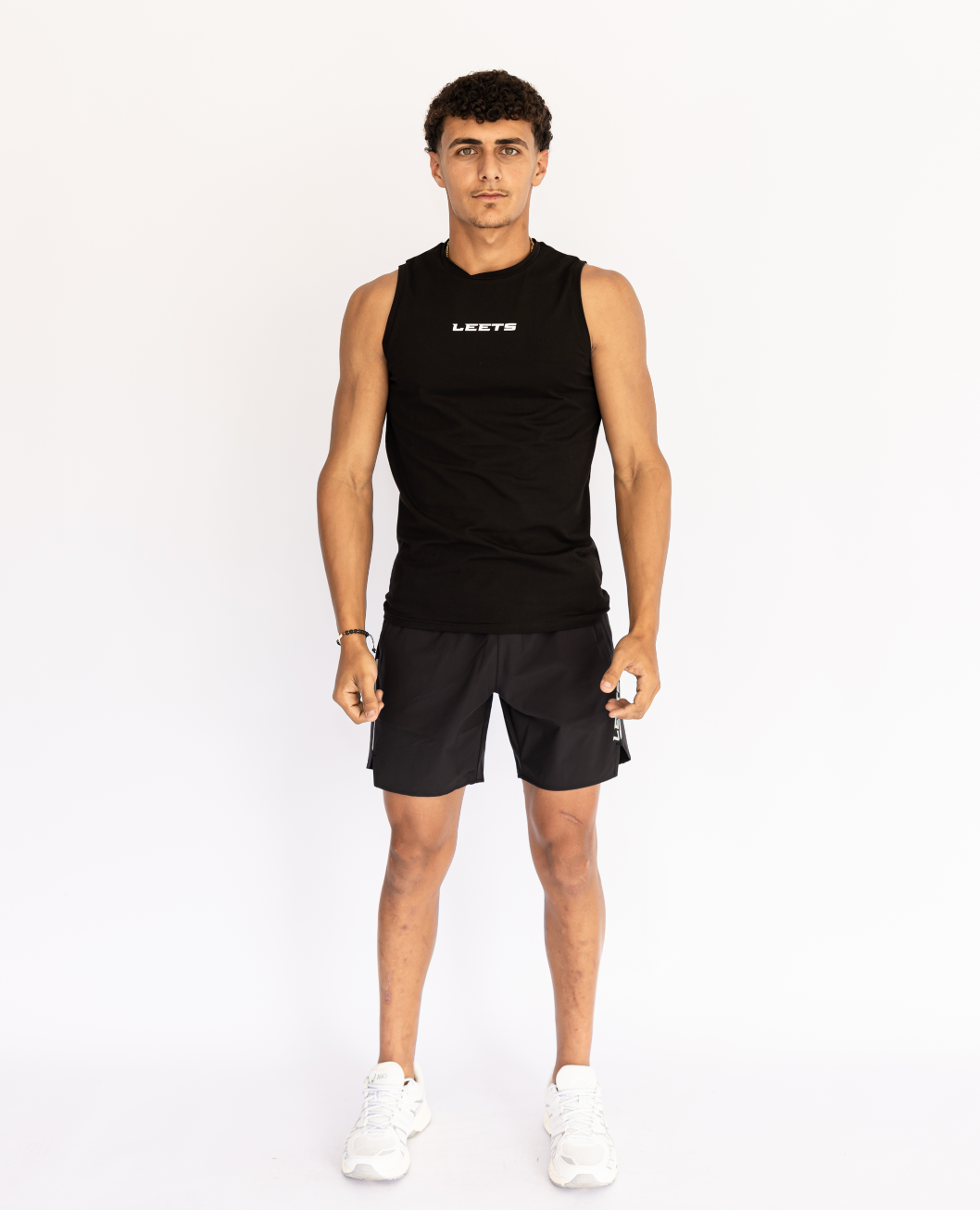 LEETS PRO SINGLET - BLACK